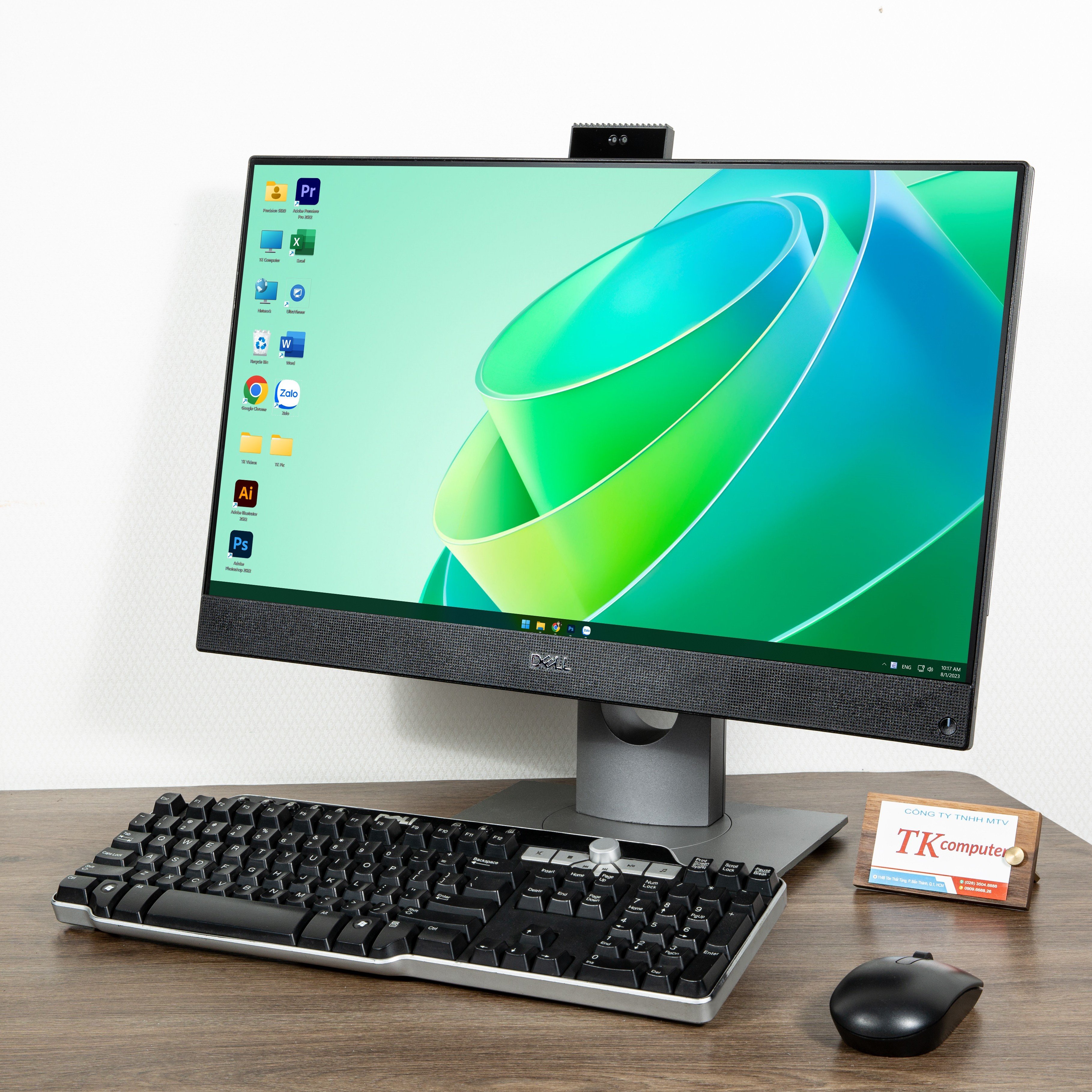 Dell Optiplex 5480 All in One Máy tính bàn đồng bộ tất cả trong một