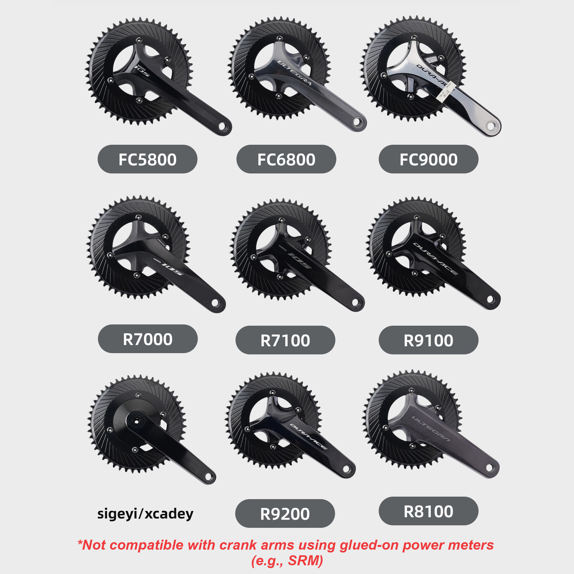 STONE 110bcd ロードバイク用チェーンリング 4mm インナーオフセット