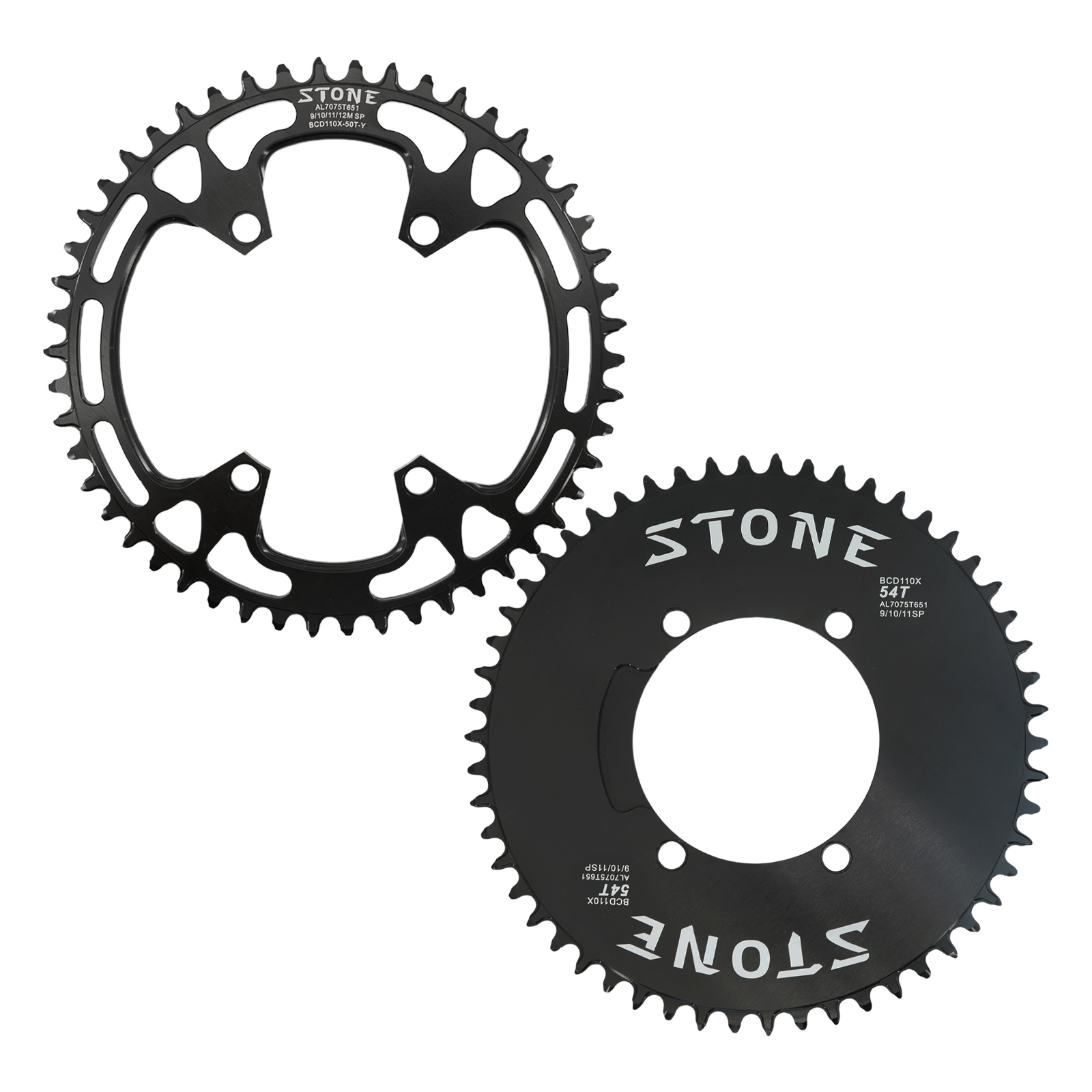 Stone チェーンリング110 BCD シマノ 5800 6800 4700 9000 ラウンド用