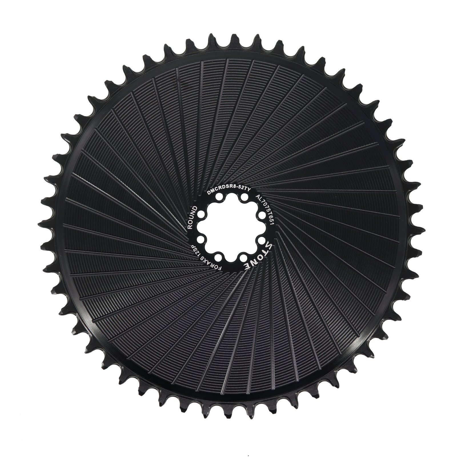 Stone Sram AXSフラットトップチェーン用ラウンドチェーンリング 8穴