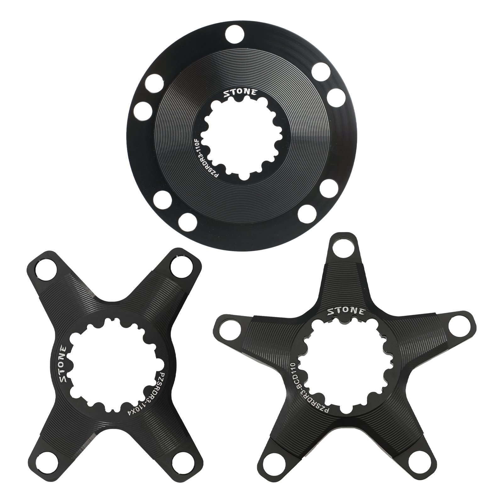 Stone チェーンリングスパイダーアダプターコンバーター GXPから110BCD