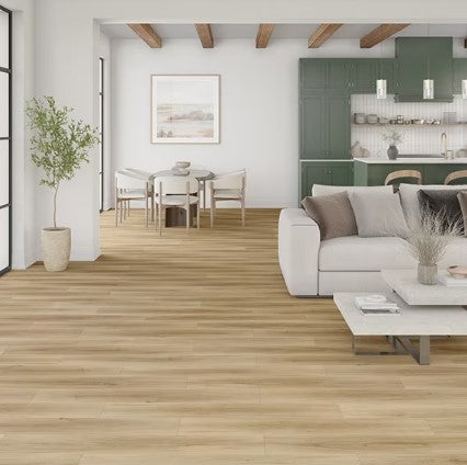 Daltile Halstatt HT43 Scenic Embossed Luxury Vinyl Plank — Stone