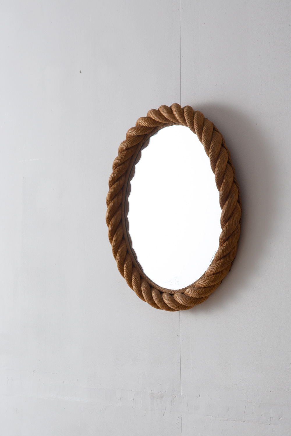 stoop | Round Mirror in Rope by Audoux & Minet