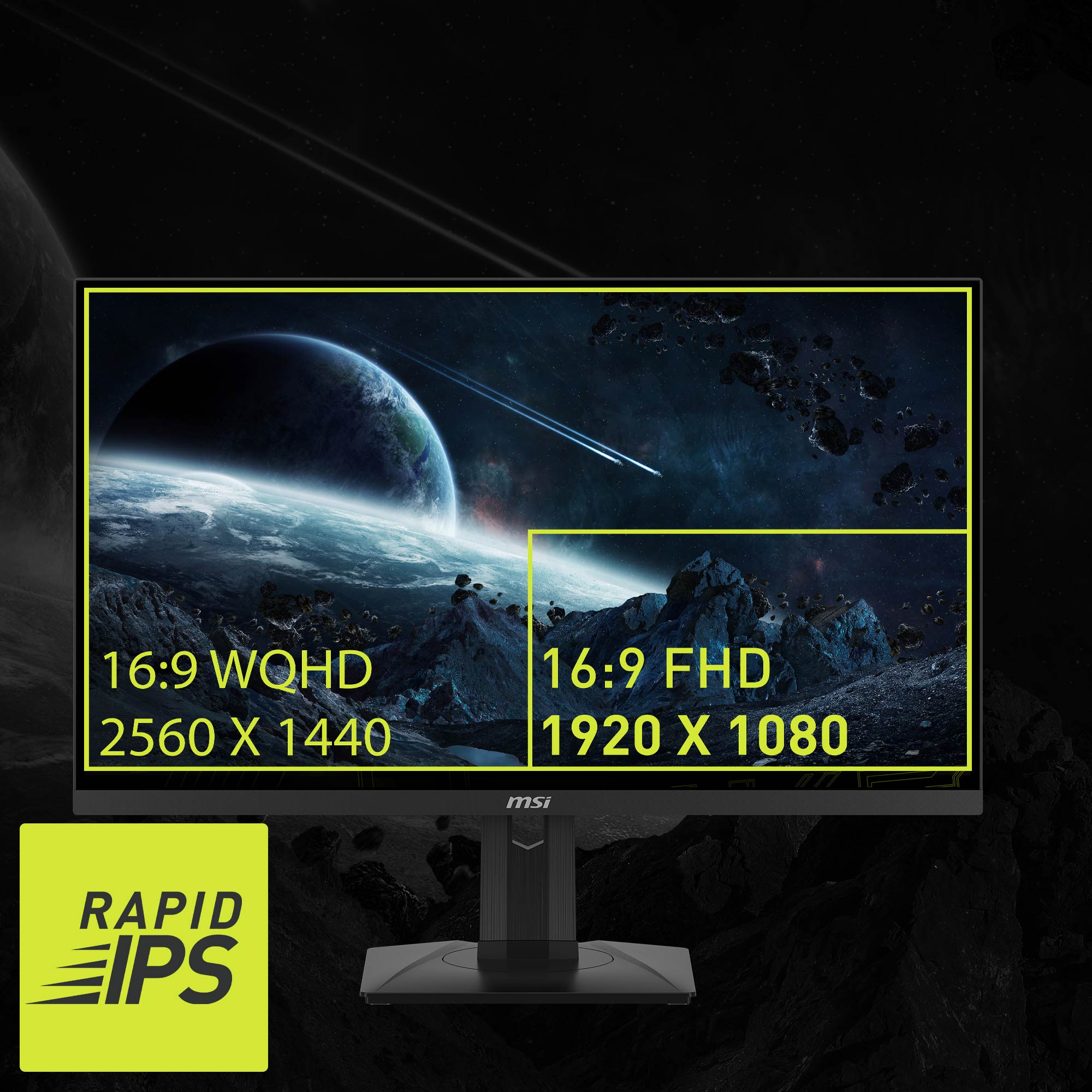 MSI MAG 274QRF QD E2 Rapid IPS 180Hz Flat Gaming Monitors ( 27
