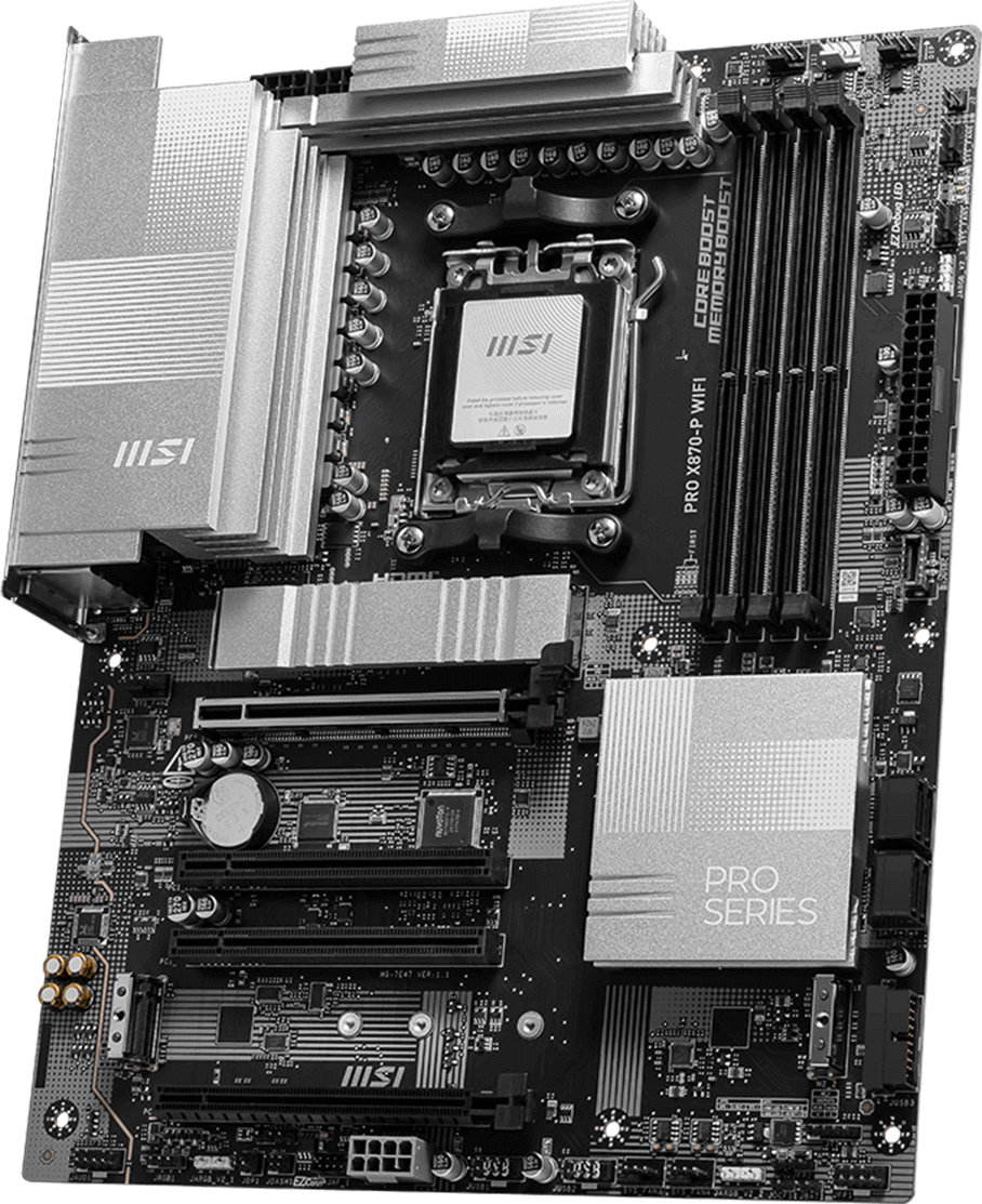 PRO X870-P WIFI | PRO Series Motherboards｜Best Motherboard for AI