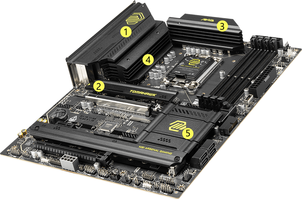MAG B860 TOMAHAWK WIFI | Gaming Motherboards｜Best Motherboard for