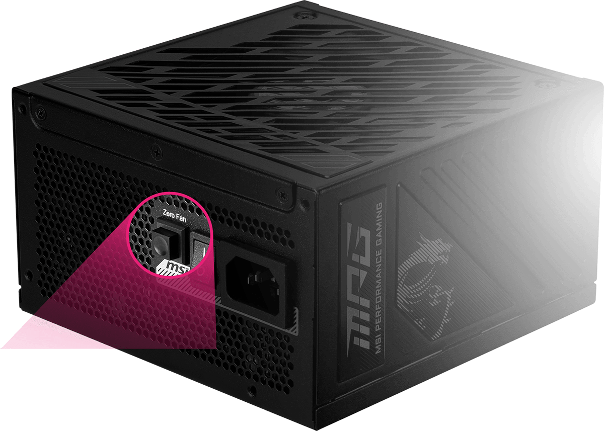 MPG A1250GS PCIE5 | Power Supply｜MSI