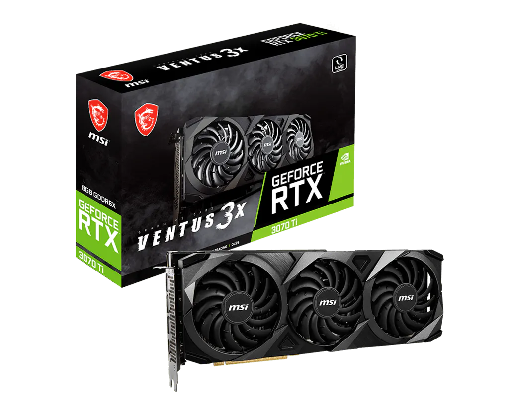 Overview GeForce RTX™ 3070 Ti VENTUS 3X 8G OC | エムエスアイ