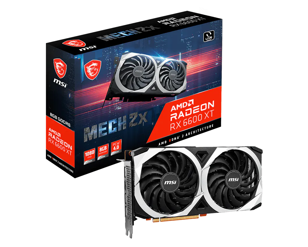 Radeon RX 6600 XT MECH 2X 8G