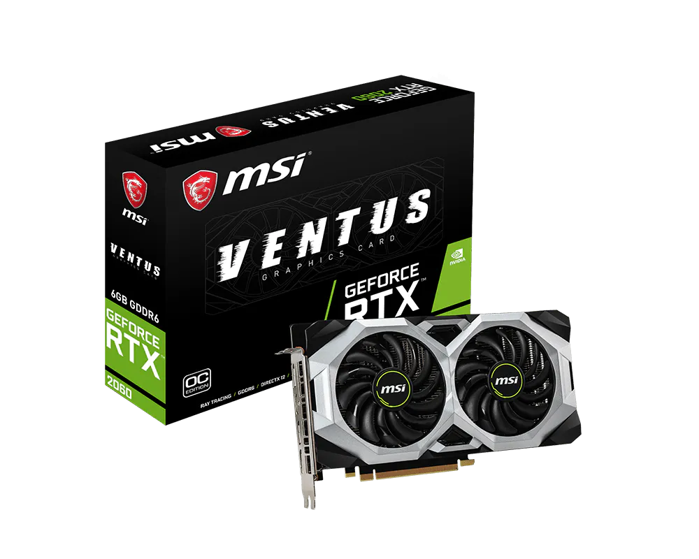 MSI GeForce RTX 2060 VENTUS 6G OC