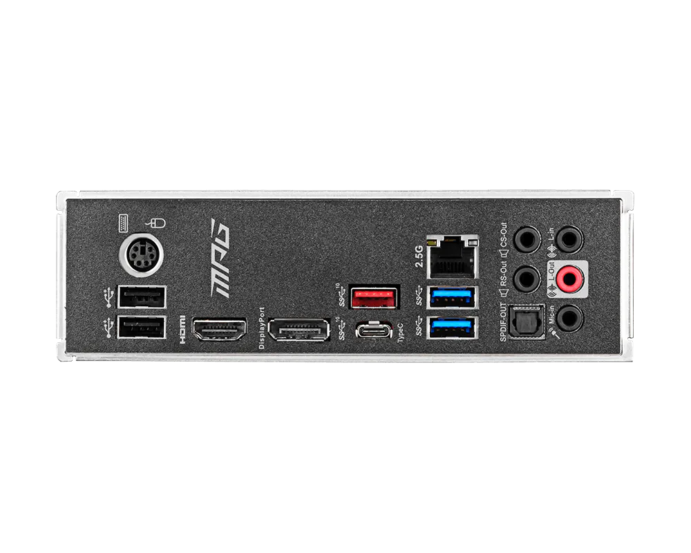 MSI MPG Z490 GAMING PLUS ATX Gaming Motherboard (10th Gen Intel