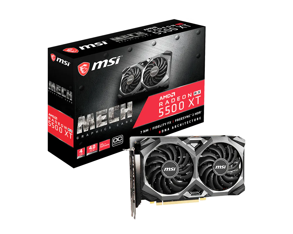 Radeon RX 5500 XT MECH 4G OC