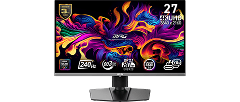 Best QD-OLED Monitor Display for Gaming｜MSI