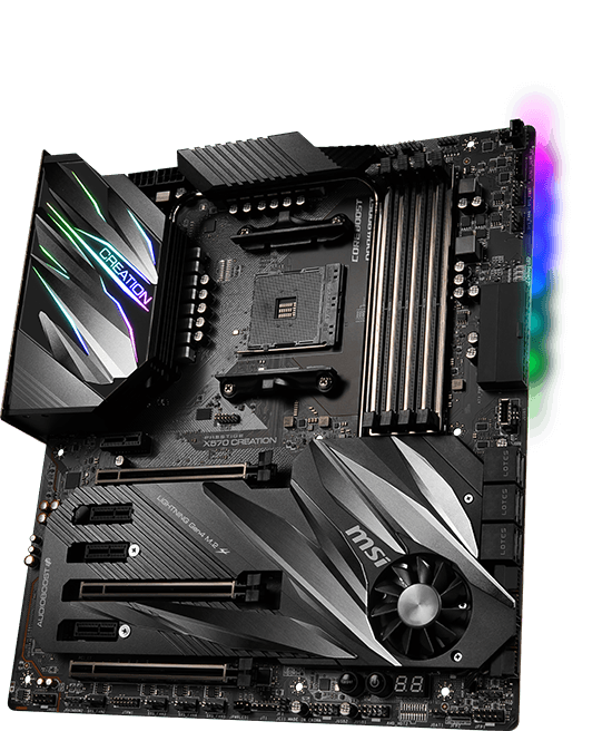 MSI X570 motherboard - A NEW GENERATION ASCENDED