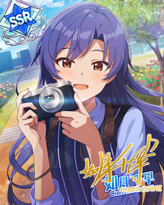 WS アイドルマスター 蒼い鳥 如月千早 SSP サイン 蒼い鳥 如月千早