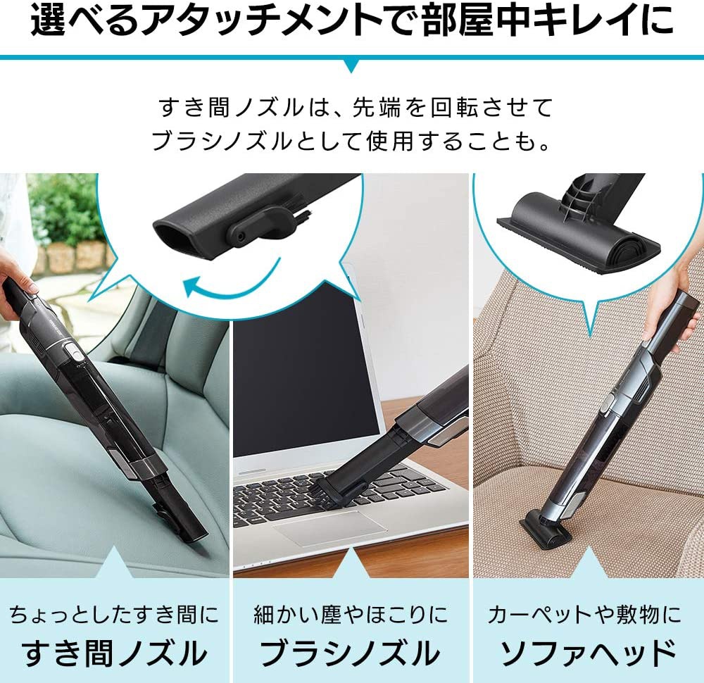 IRIS OHYAMA(アイリスオーヤマ) 充電式ハンディクリーナー IC-H50の