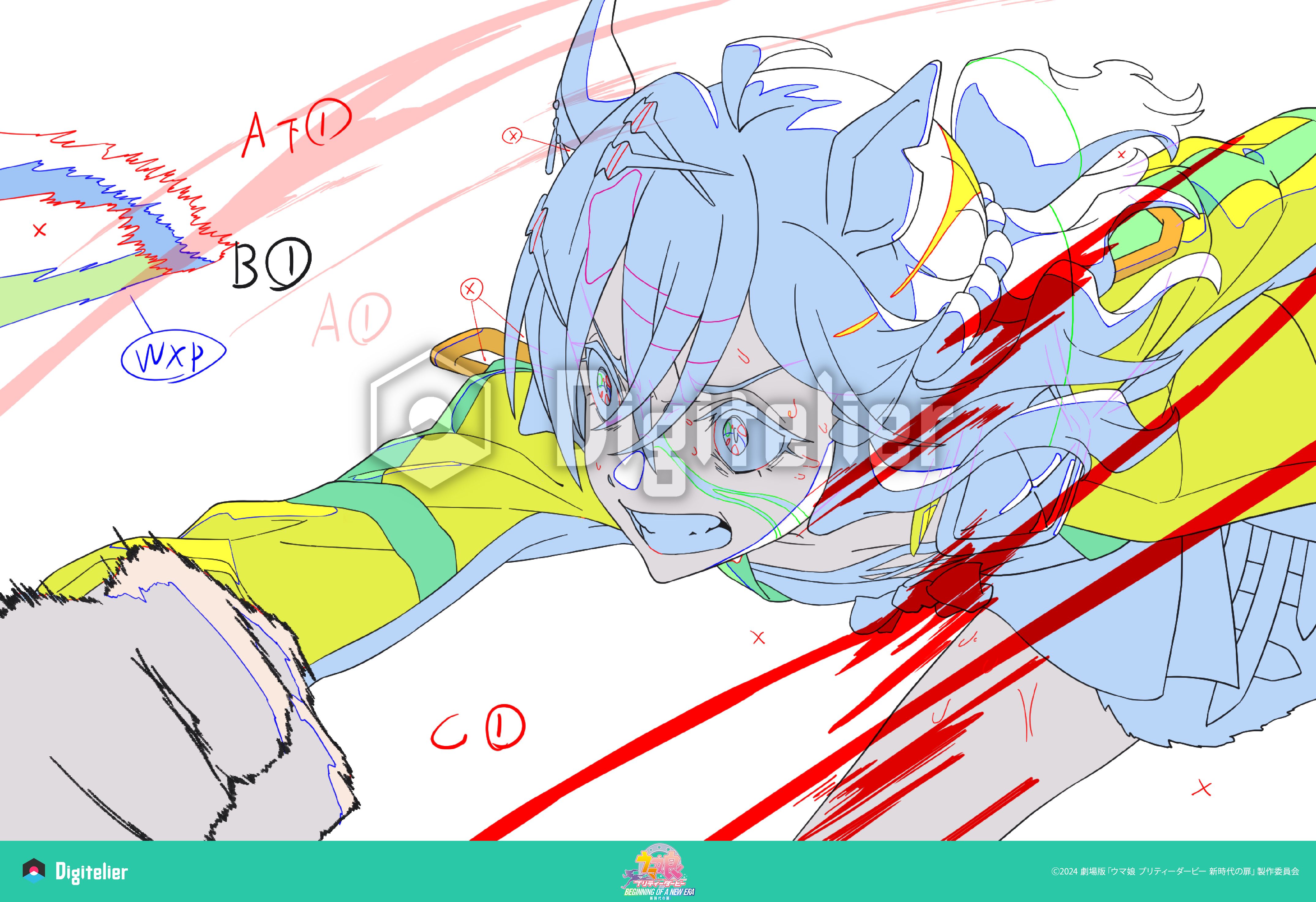 劇場版『ウマ娘 プリティーダービー 新時代の扉』原画シリーズ No.19