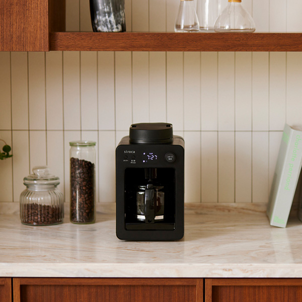 シロカ 全自動コーヒーメーカーカフェばこ(R4770)[SC-A352(K)]【雑貨