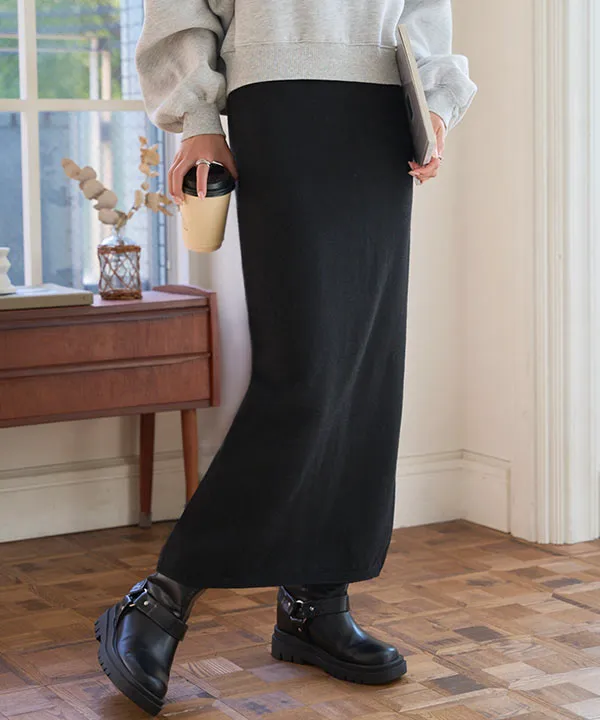 ホールガーメントニットタイトスカート [M4297] - レディース