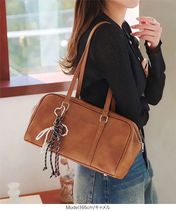 横長ボストンバッグ [B1602] - レディースファッション通販 神戸レタス