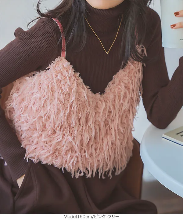 フェイクフェザービスチェ [C7290] - レディースファッション通販 神戸