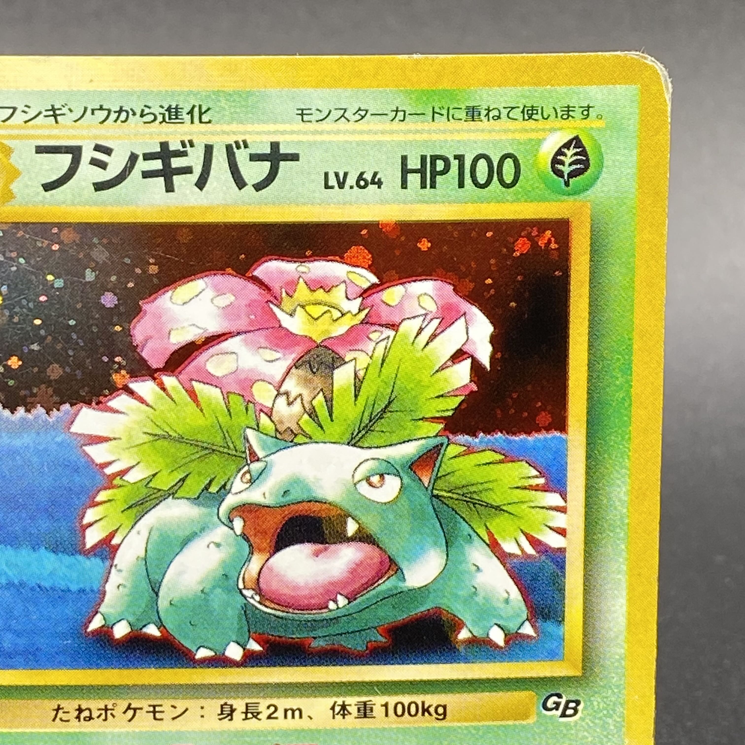 旧裏 フシギバナ ポケモンカードGBオフィシャルガイドブック 全面ホロ