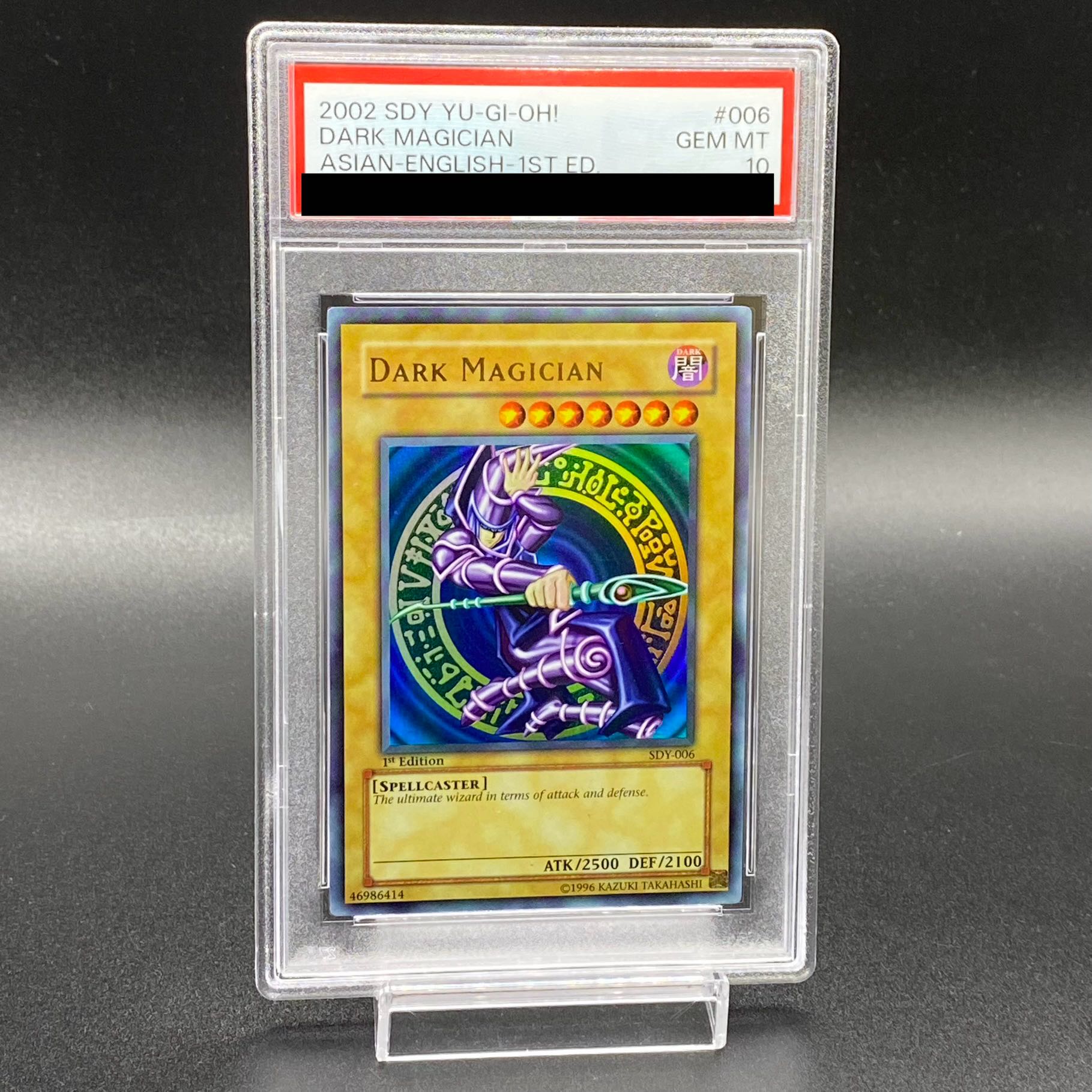PSA10] Dark Magician 1st Old Asian edition SDY-006 1枚 (Used