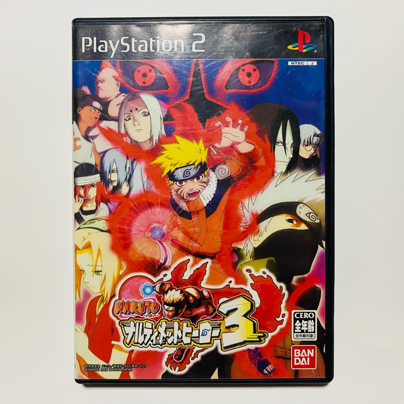 PS2］NARUTO-ナルト-ナルティメットヒーロー3の通販 hitchhike