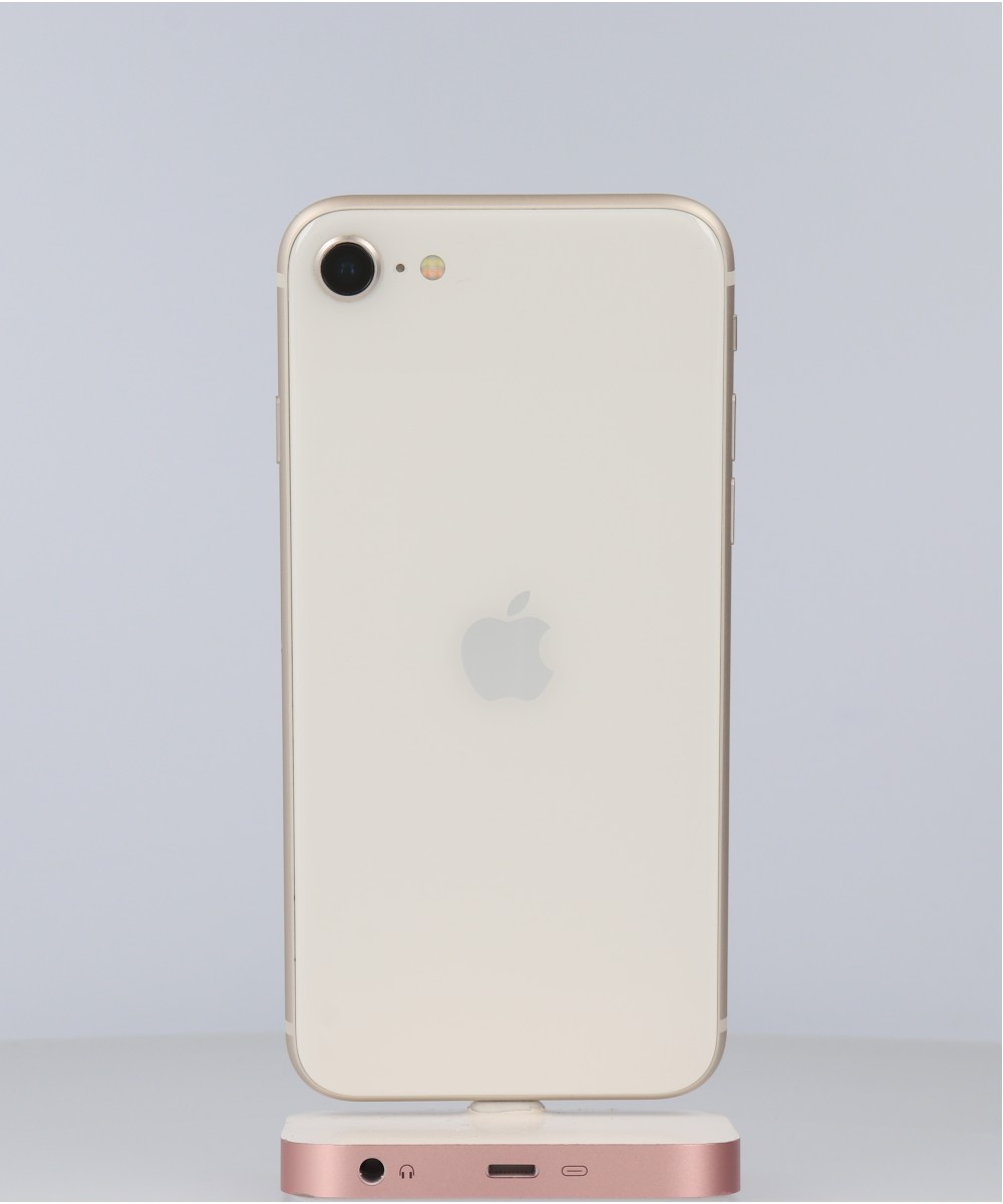 Apple iPhone SE ホワイト 本体 液晶上部画面割あり 画面割あり】Apple