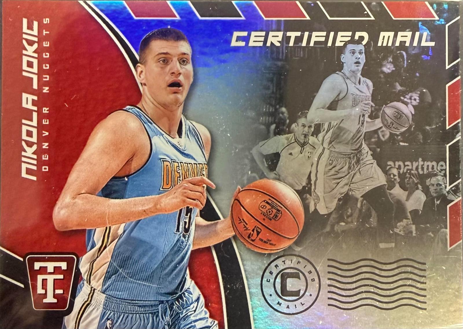 Nikola Jokic Prices | 2017 Panini Totally Certified Certified Mail