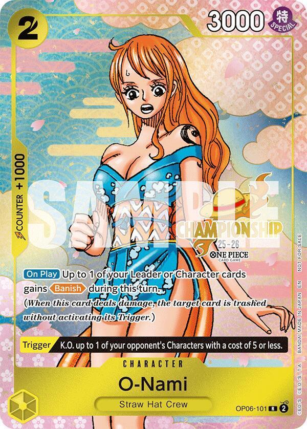 O-Nami [Championship 25-26] OP06-101 Prices | One Piece Wings of
