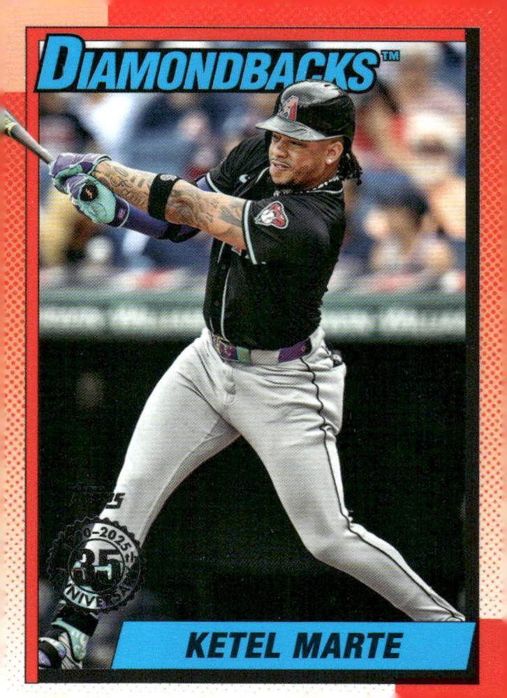 Ketel Marte #90B2-23 Prices | 2025 Topps 1990 | Baseball Cards