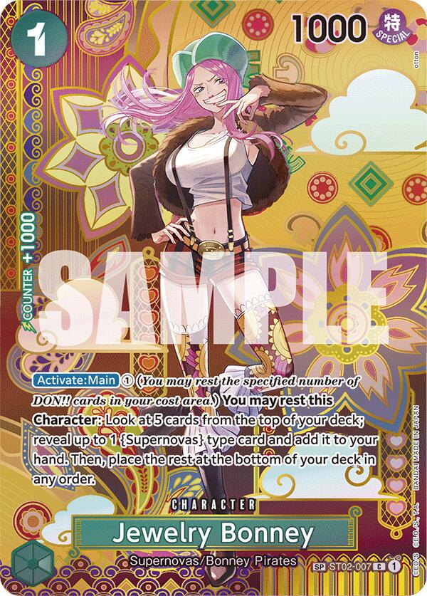 Jewelry Bonney [SP Foil] ST02-007 Prices | One Piece Starter Deck