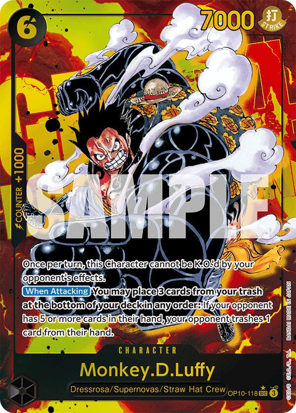 Monkey.D.Luffy [Alternate Art] OP10-118 Prices | One Piece Royal