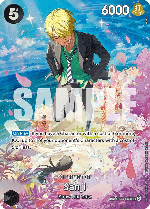 Sanji [SP] ST14-003 Prices | One Piece Starter Deck 14: 3D2Y | One