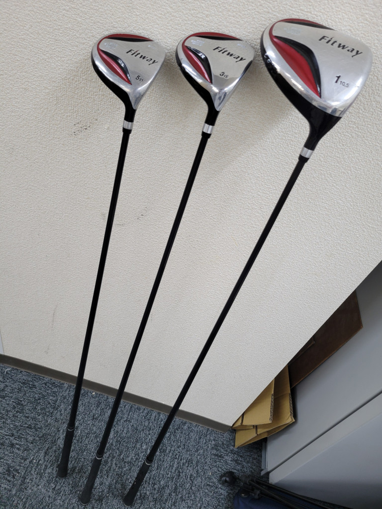 中古品買取実績：Fit way フィットウェイ ゴルフセット ゴルフクラブ11