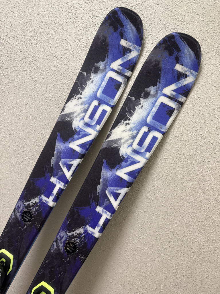 HANSON スパイダー83 スキー板 165cm チロリアビンディング 買取実績