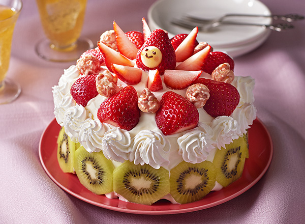 いちごとキウイと桃のズコット - イオンのプライベートブランド