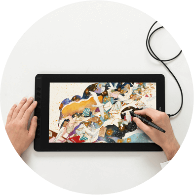 Kamvas 16 (2021) graphic pen display for beginners | Huion