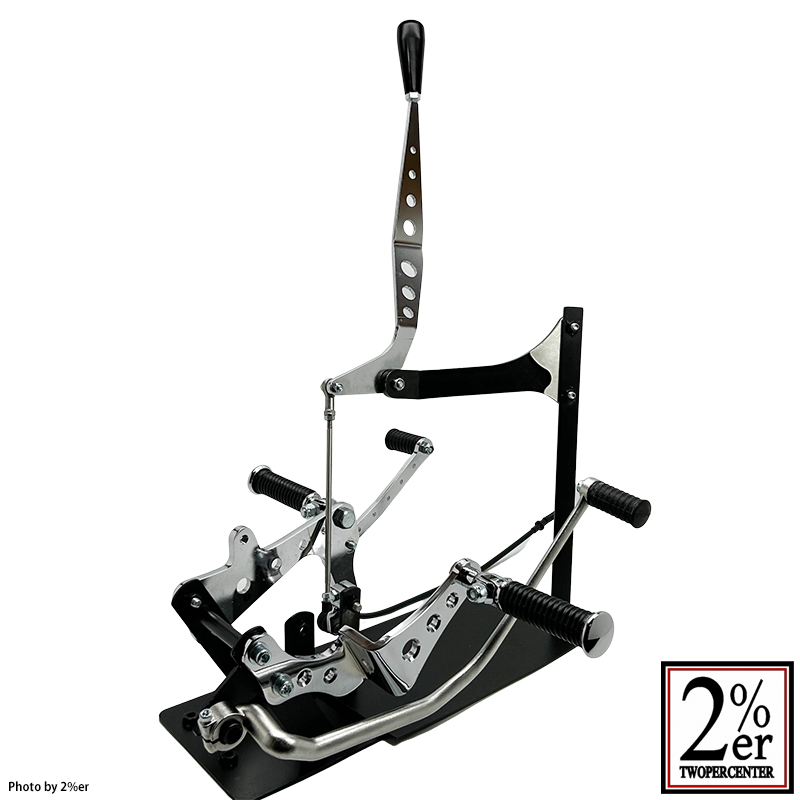 ドリルドミッドハイ ハンドチェンジキット クローム SR400/500 フル