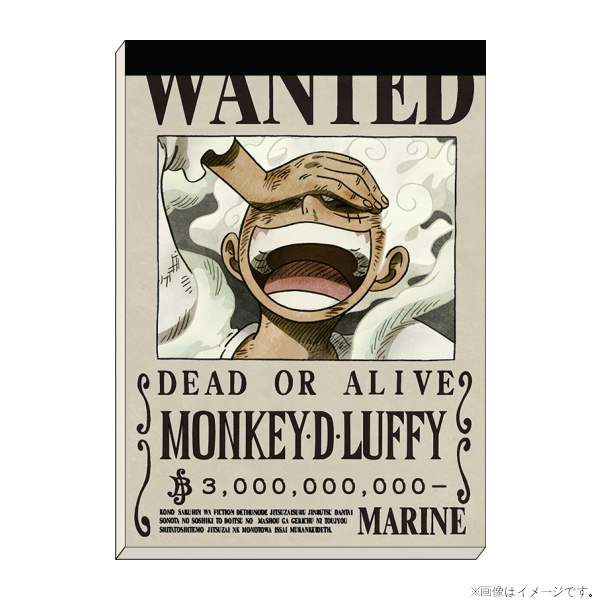 ワンピース】手配書 メモ帳: ステーショナリー｜東映アニメーション