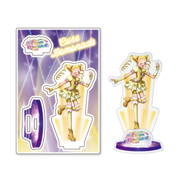 プリキュアバーチャルワールド】アクリルスタンド キュアレモネード