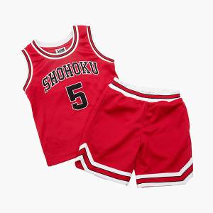 Kids 90】THE FIRST SLAM DUNK 湘北ユニフォームセット（流川楓
