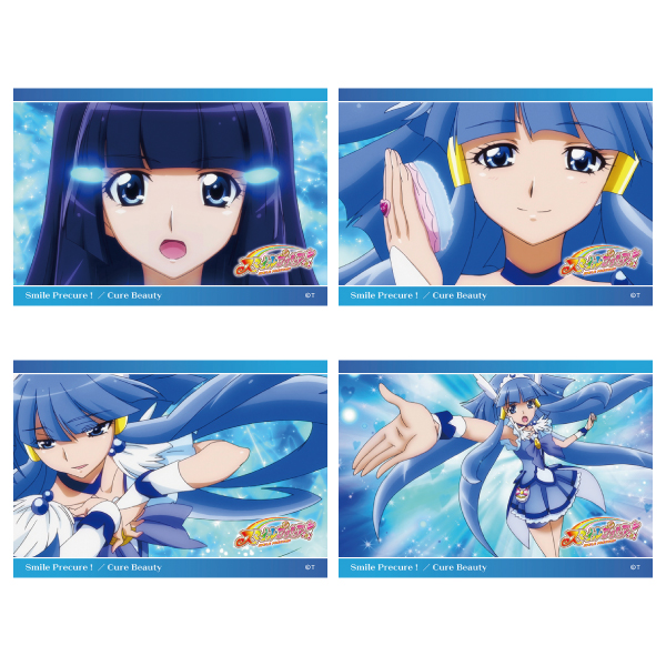 スマイルプリキュア！】場面写変身ブロマイドセット（4枚入) キュア