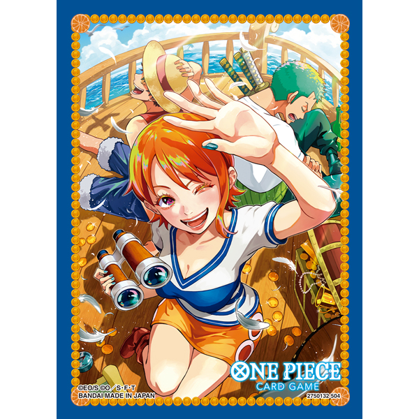 ワンピース】ONE PIECEカードゲーム カードスリーブ 8 ナミ: カード