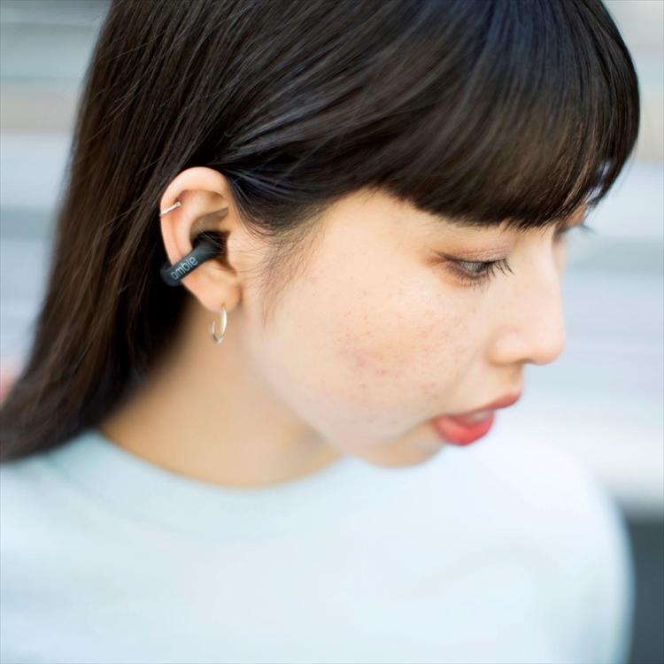 ambie(アンビー) ワイヤレスイヤホン sound earcuffs(サウンドイヤカフ