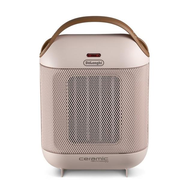 DeLonghi(デロンギ) カプスーラ セラミックファンヒーター ピンク -の