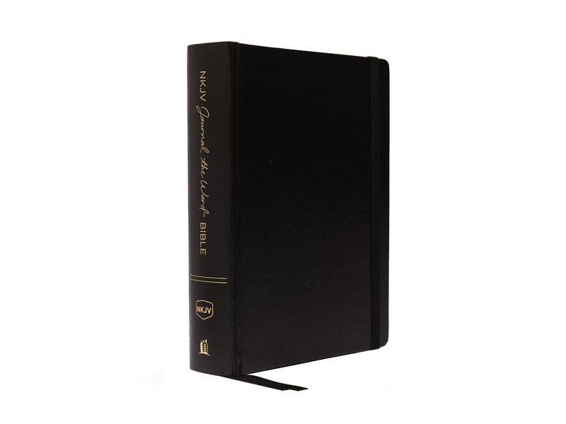 NKJV Large Print Journaling Bible, Black Hardcover – Voice of Prophecy