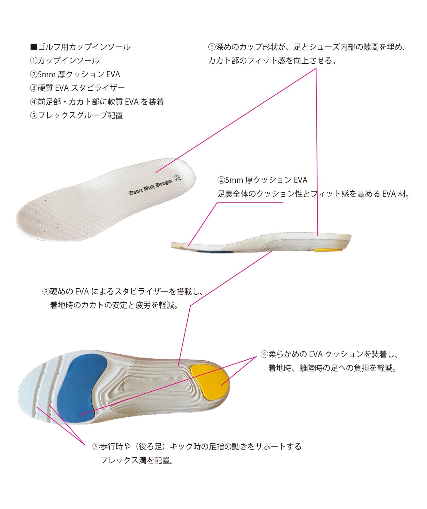 スパイクレスダイヤルシューズ | DANCE WITH DRAGON | ウィッツ公式