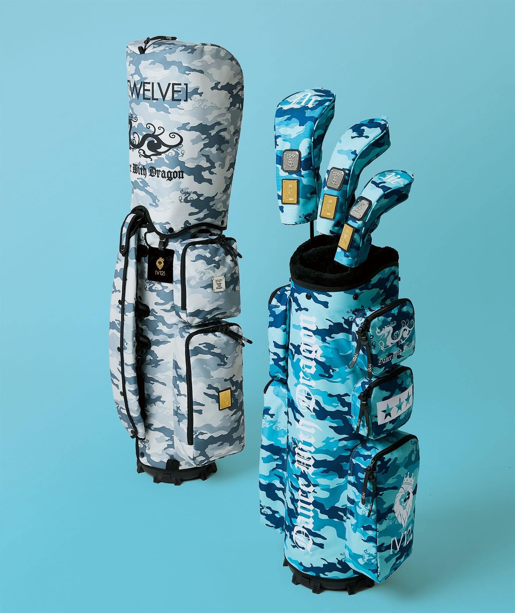 V12コラボカモフラキャディバッグ | DANCE WITH DRAGON | ウィッツ公式
